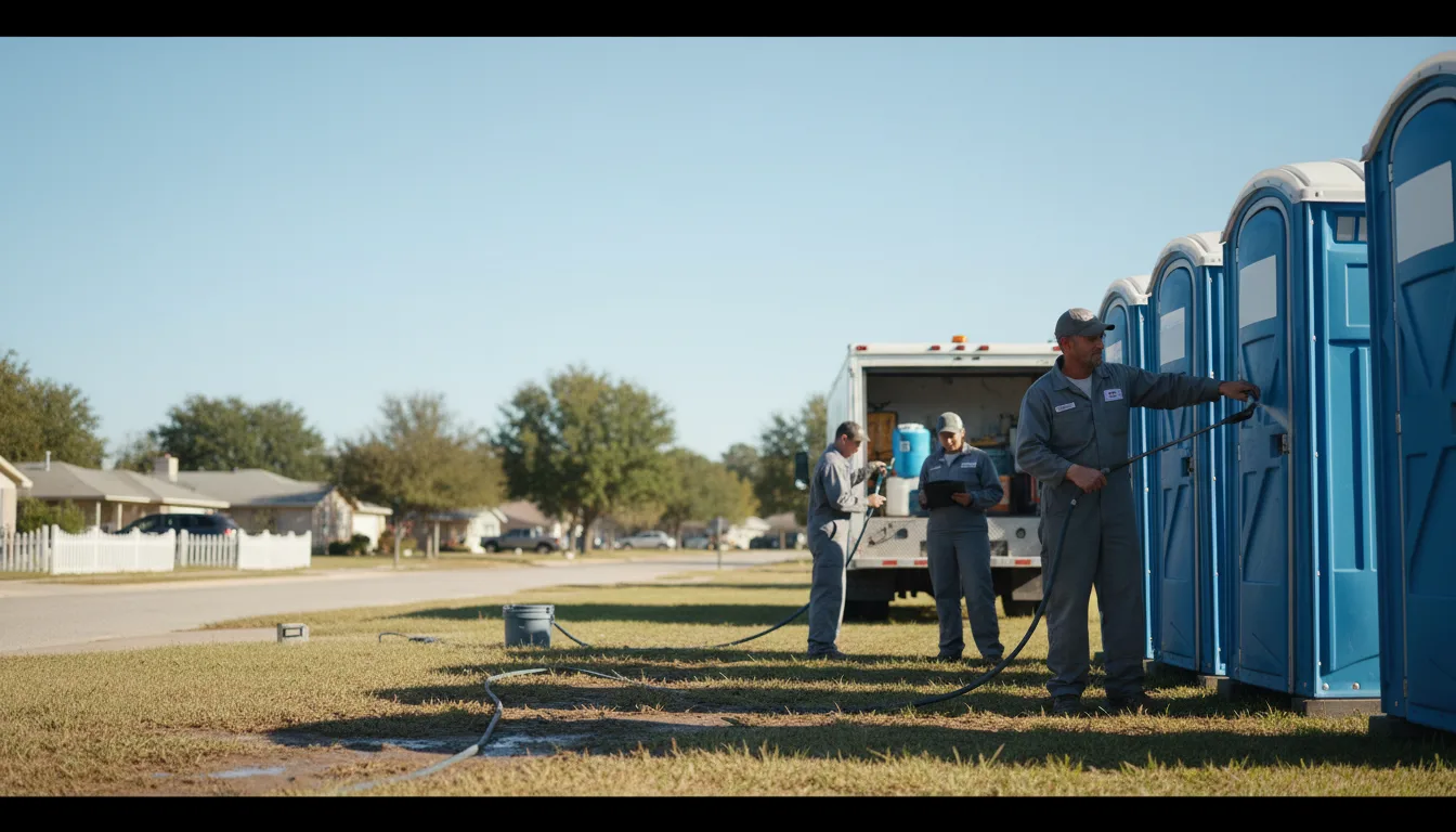 Long-Term Portable Toilet Rental in Glade, KS near me